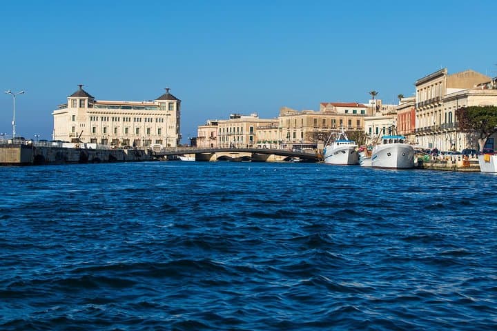 Ortigia by boat