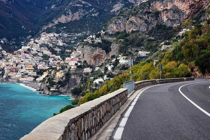 Private Transfer: From Amalfi (hotel) to Naples (hotel-airport-train station)