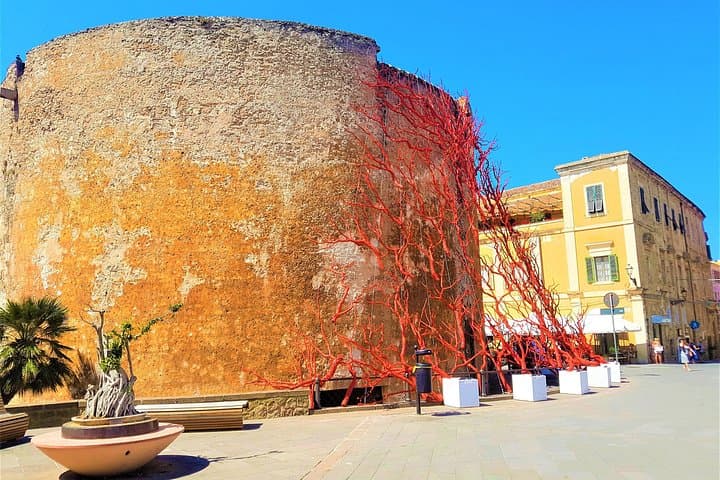 Spanish Tower and Red Corals of Alghero.