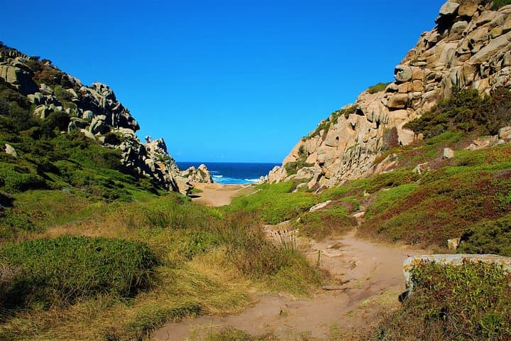 Hiking Sardinia Capo Testa Italy