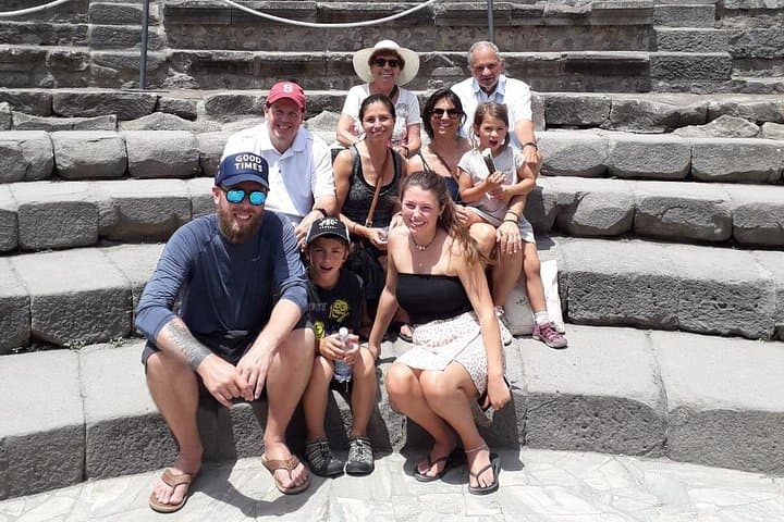 In the theatre of Pompeii