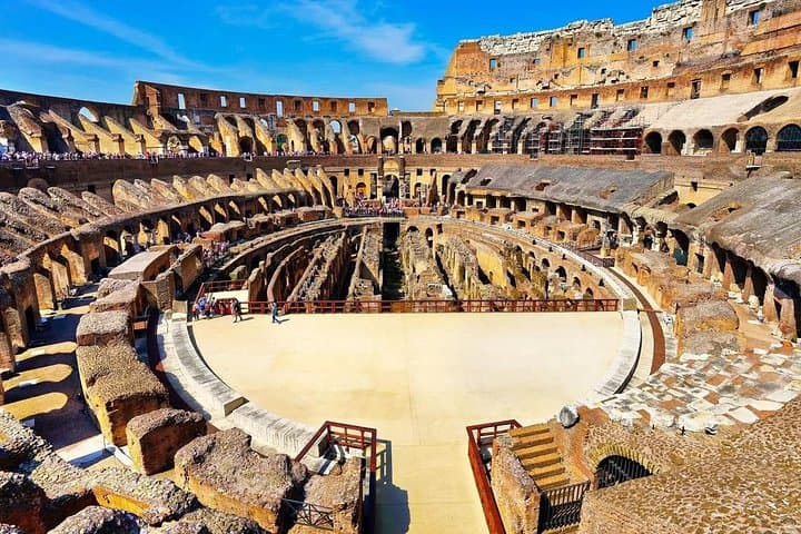 Colosseum-arena floor