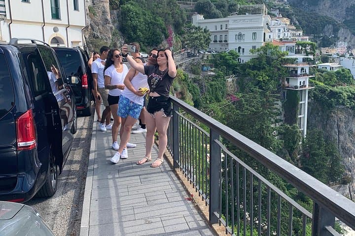 clients on the amalfi coast