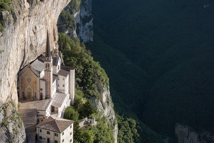 Between heaven and earth: Sanctuary of Madonna della Corona