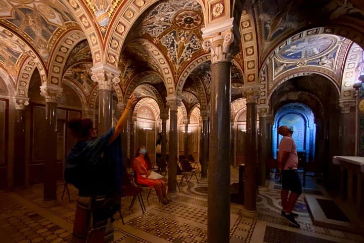 Underground Basilica of Santa Cecilia in Trastevere