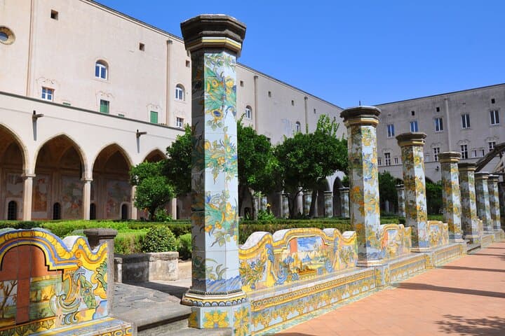 Naples Cloister of Santa Chiara