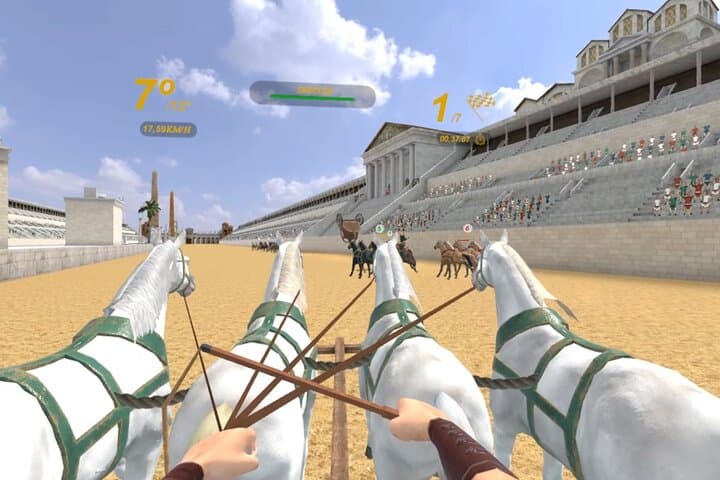 Rome: Circus Maximus Virtual Reality Game near the Colosseum