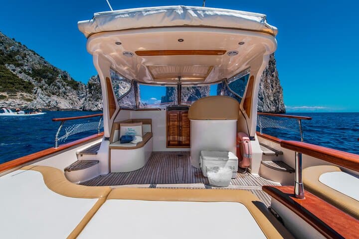 Capri Private Boat Day Tour from Sorrento, Positano or Naples