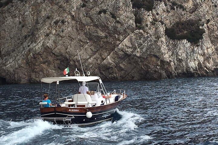 Exclusive Boat Tour from Capri with Swim Stop and Aperitif
