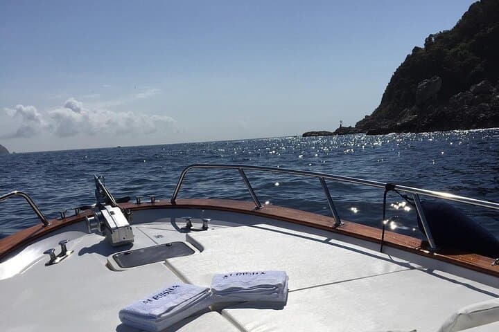 Exclusive Boat Tour from Capri with Swim Stop and Aperitif