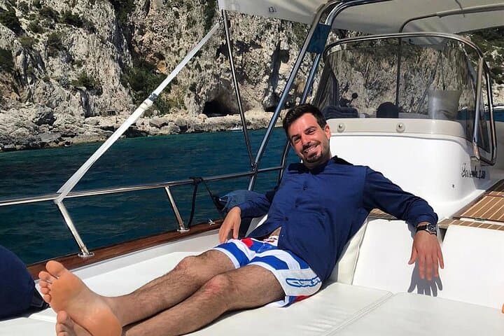Exclusive Boat Tour from Capri with Swim Stop and Aperitif