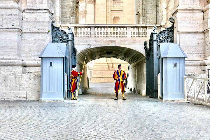 Swiss Guards in the Vatican