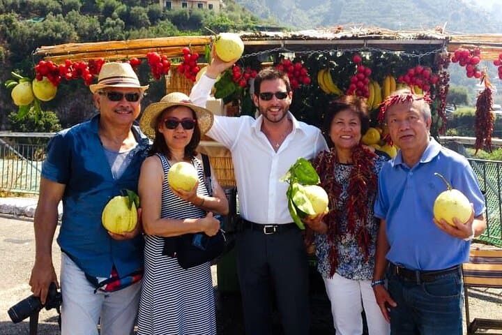 AMALFI COAST TOUR from Positano (enjoy Amalfi, Ravello, Sorrento)