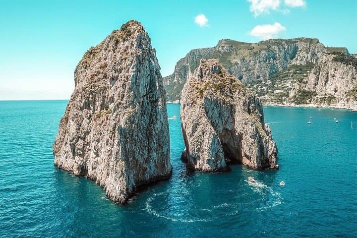Half day tour of Capri by private boat