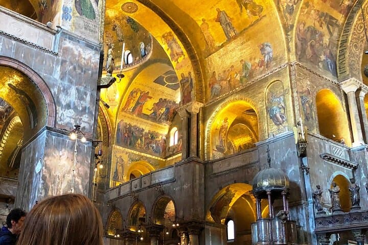 Unusual Perspectives of St Mark's Basilica & optional Pala d'Oro