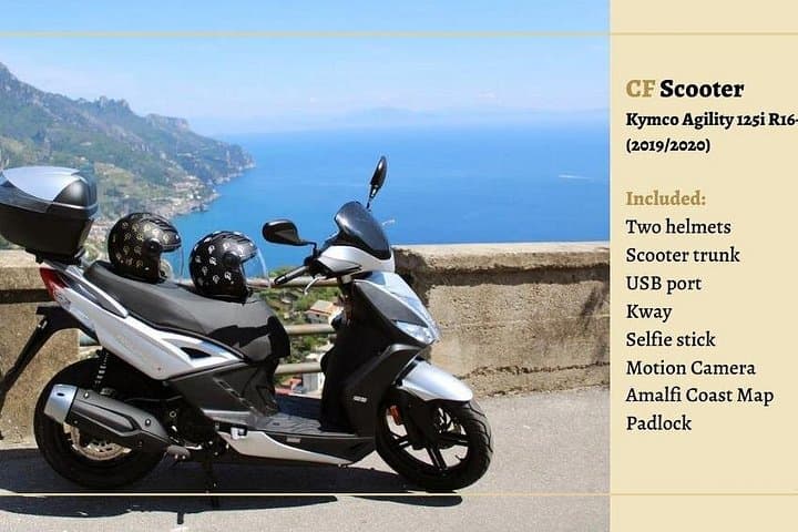 Scooter rental on the Amalfi Coast