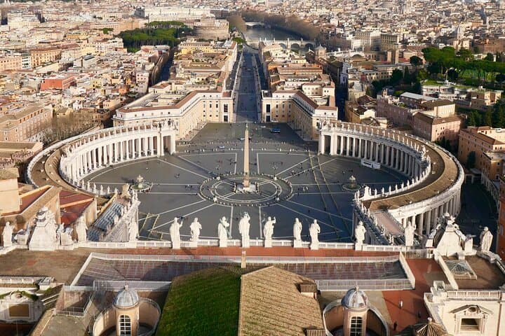 View from the top of the dome