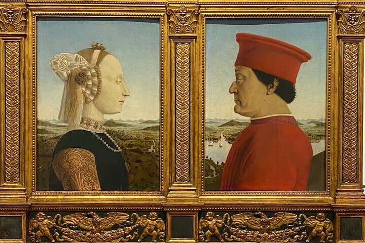 "Diptych of Urbino" by Piero Della Piero della Francesca