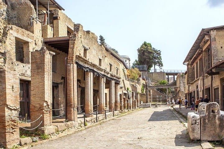 Herculaneum ruins and Naples Center Full Day Private Tour From Rome