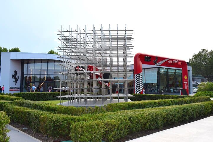 Ferrari World: Museums, Factory tour, Simulator,private transport