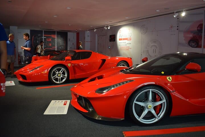 Ferrari World: Museums, Factory tour, Simulator,private transport
