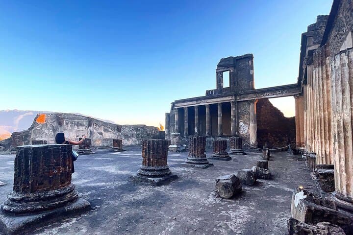 Pompeii from Afternoon to Sunset