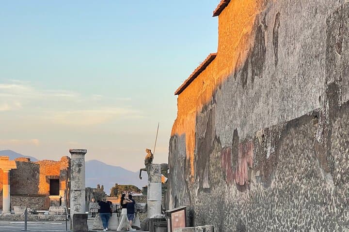 Pompeii from Afternoon to Sunset