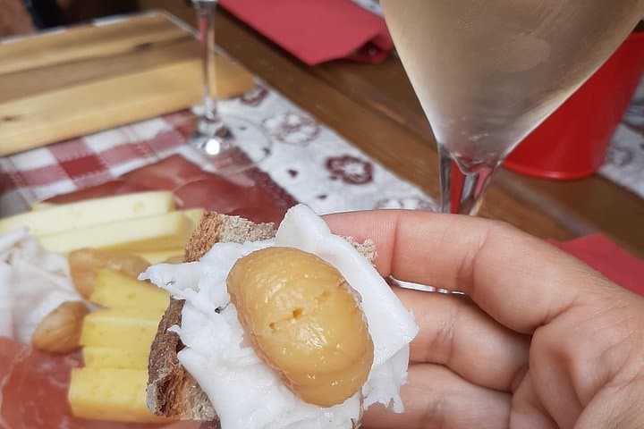aperitivo with cheese and cold cuts