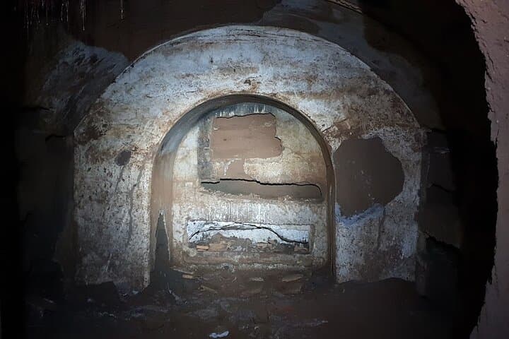 Ancient structures such as tombs and catacombs