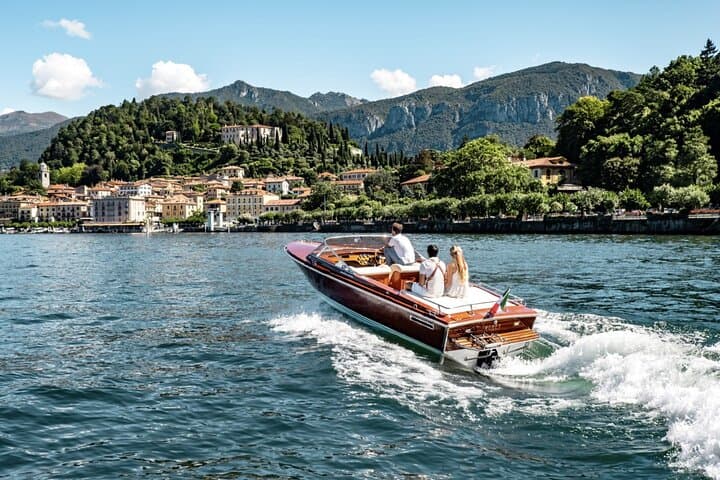 Lake Como Private Classic Speedboat Tour