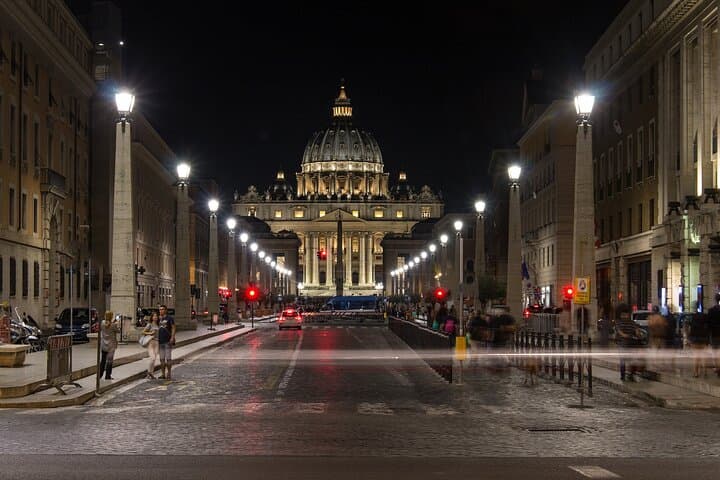 Rome By Night Private Tour with Pick Up