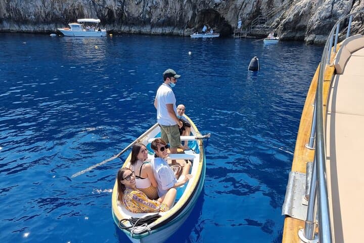 From Castellammare di Stabia: Capri Blue Grotto Boat Day Tour