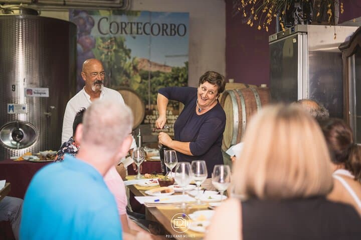 Wine & Cooking Experience with Local Family at Cortecorbo Winery