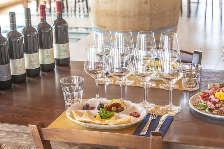 Food and wine tasting in Etna Winery(Gambino Winery)