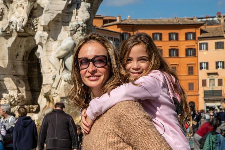 Kid-friendly Night Tour of Rome with Gelato and Pizza