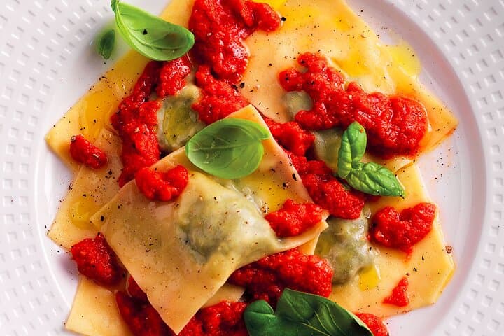 Ravioli & Tagliatelle Cooking Class at a Local's Home in Positano