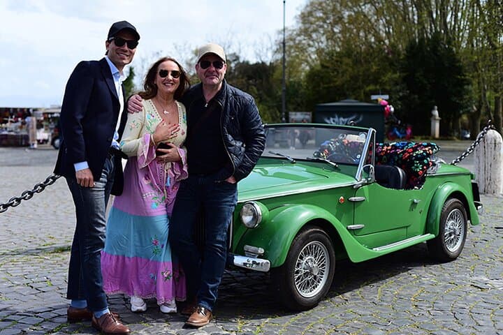 Fiat Siata Spring Cabriolet 850 from 1969 at Gianicolo Panorama
