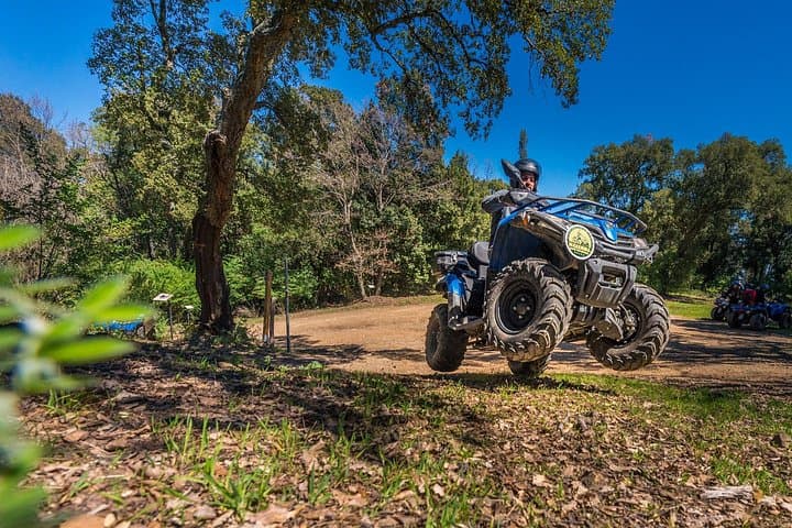 Quad excursion in the Maremma with barbecue in the woods