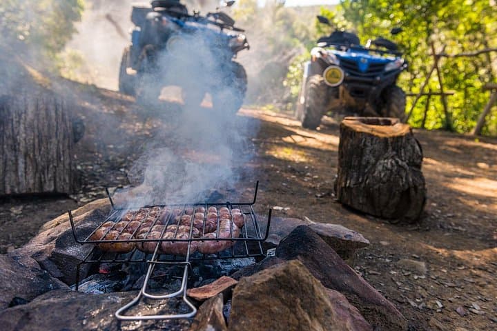 Quad excursion in the Maremma with barbecue in the woods