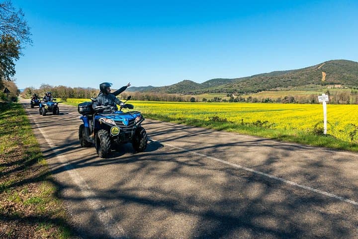 Quad excursion in the Maremma with barbecue in the woods