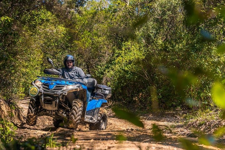 Quad excursion in the Maremma with barbecue in the woods