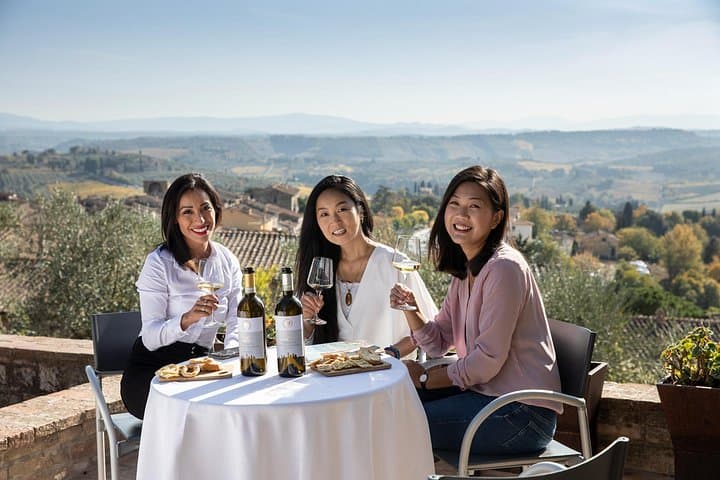 Food and Wine Lesson and Wine Tasting in San Gimignano