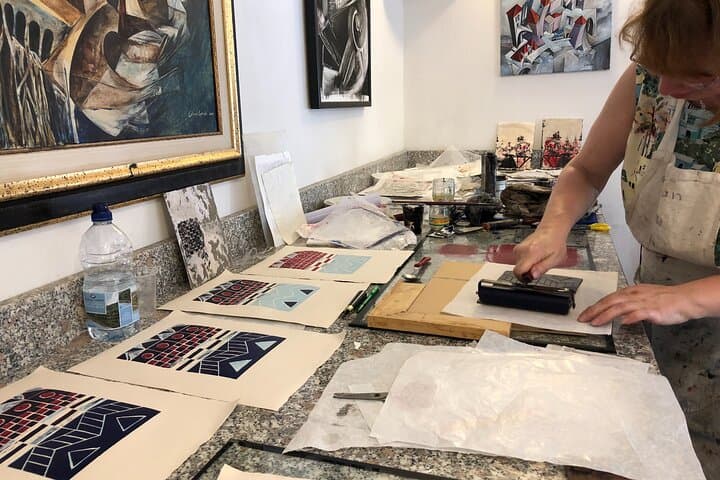 Printmaking Masterclass in the heart of Abruzzo