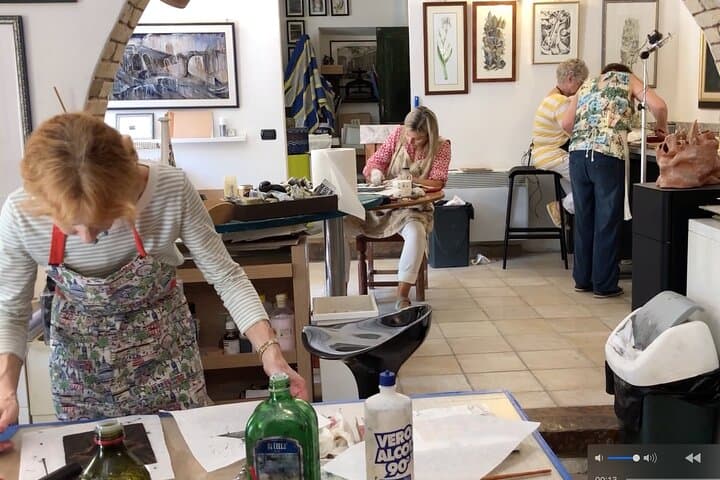 Printmaking Masterclass in the heart of Abruzzo
