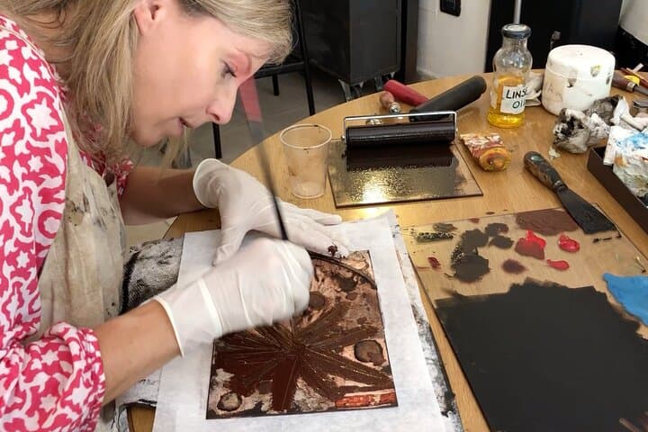 Printmaking Masterclass in the heart of Abruzzo