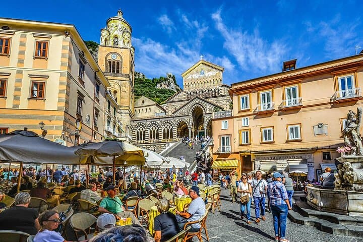 Best of Amalfi Coast by Train from Rome