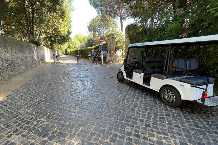 Rome Catacomb & Appian Way Small-Group Tour by Golf Cart