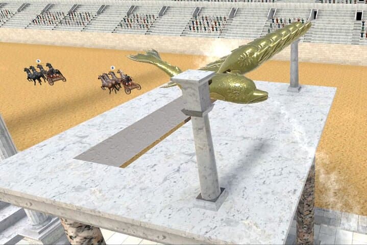 Rome: Circus Maximus Virtual Reality Game near the Colosseum