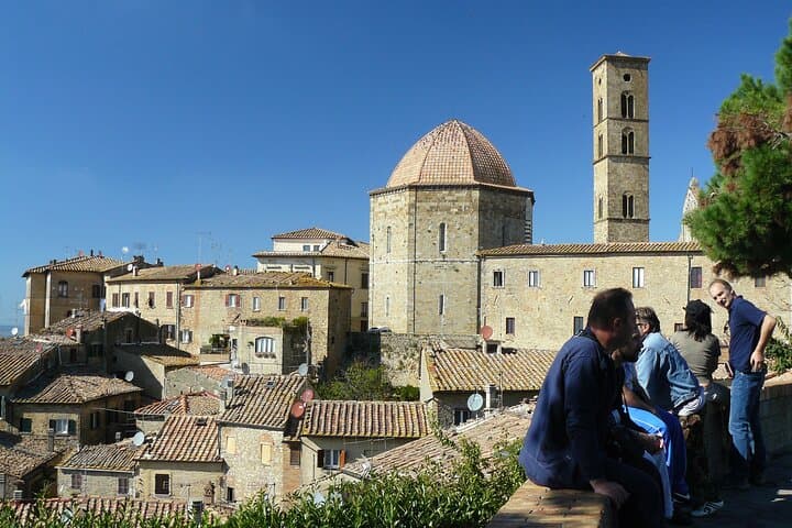 A panoramic view in Volterra
