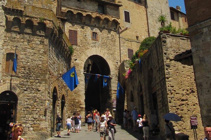 One of the gates of San Gimignano's walls